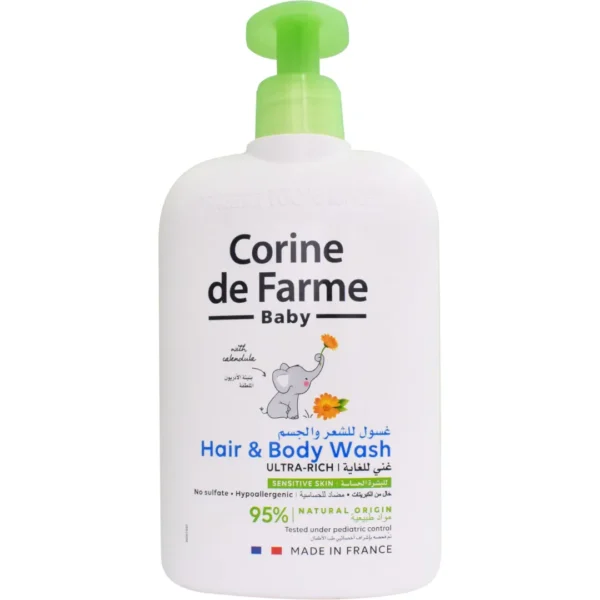 Corine De Farme Baby Hair And Body Wash Sulfate Free 500Ml