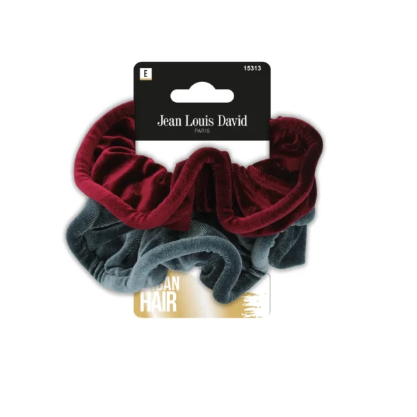 Jean Lewis David Large Velvet Scrunchies 2's - 15313