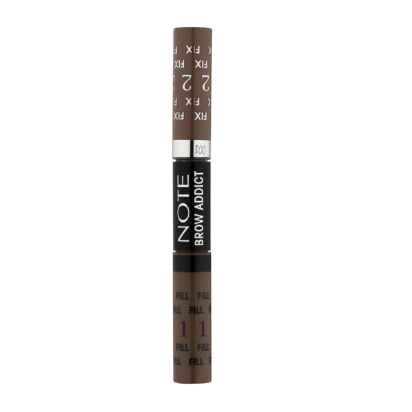 Note Brow Addict Tint & Shaping Gel 02 - Light Brown
