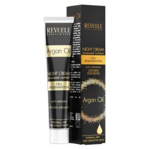 Revuele Argan Oil Moisturizing Night Cream Anti-wrinkle Oxygen Infusion 50ml