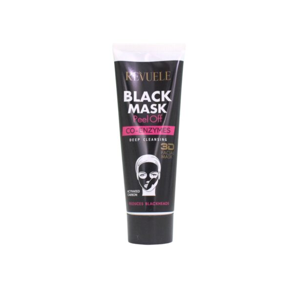 Revuele Black Mask Peel Off Co-Enzymes 80ml