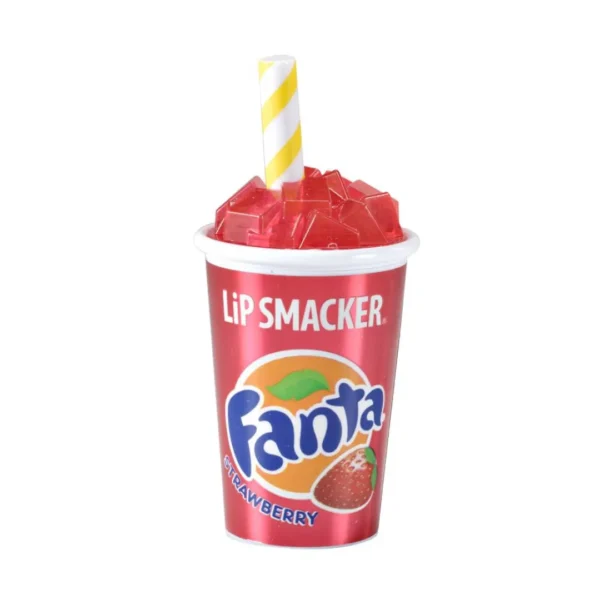 Lip Smacker Coca-Cola Cup Pot Balm - Fanta Strawberry 7.4G Blst