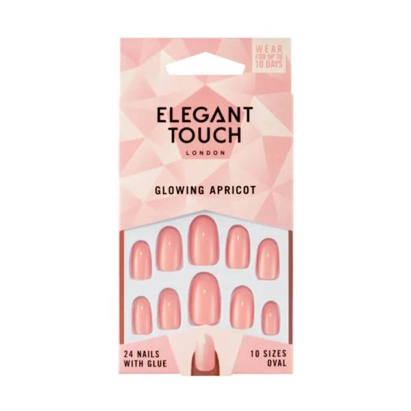 Elegant Touch Colour Nails - Glowing Apricot