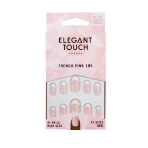 Elegant Touch Natural Frenchnails-106(Medium-Pink)