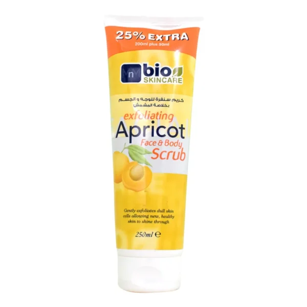 Bio Skincare Exfoliating Scrub Tube Apricot 250Ml