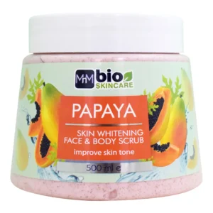 Bio Skincare Face & Body Scrub Papaya 500Ml