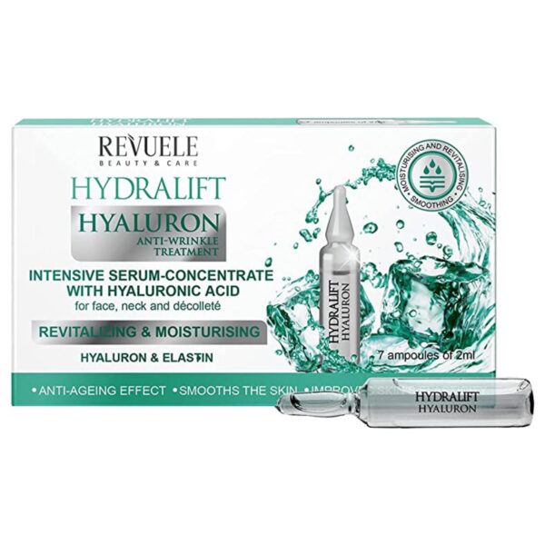 Revuele Ampoules Hydralift Hyaluron Intensive Serum-Concentrate with Hyaluronic Acid 7x2ml