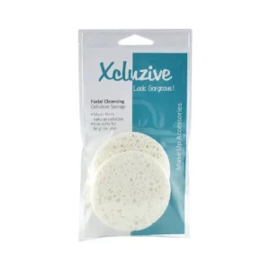 Xcluzive 2 Cellulose Sponges (Round)