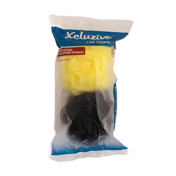 Xcluzive Skin Exfoliating Bath & Shower Sponges