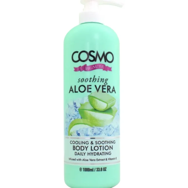 Cosmo Cooling & Soothing Body Lotion Aloevera 1000 Ml