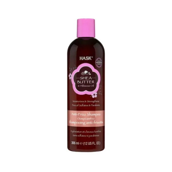 Hask Shea Butter & Hibiscus Oil Shampoo 355ml