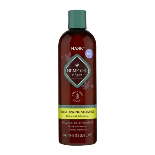 Hask Hemp Oil & Agave Moisturizing Shampoo 355ml