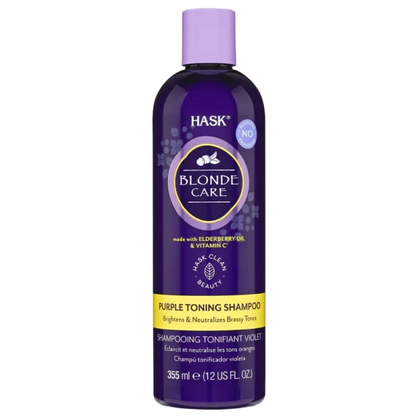 Hask Blonde Care Purple Shampoo 355ml