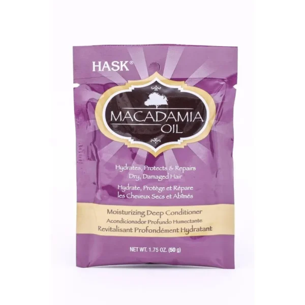 Hask Macadamia Oil Hydrating Deep Conditioning Hair Treatment 50g