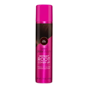 Gray Away Instant Root Cover Up Hair Spray Dark Brown 70.8G