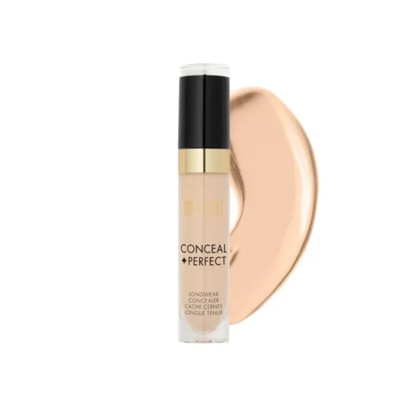 Milani Conceal + Perfect Longwear Concealer - 120 Light Vanilla - Image 2