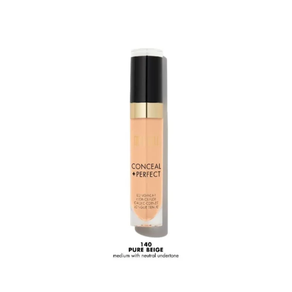 Milani Conceal + Perfect Longwear Concealer - 140 Pure Beige