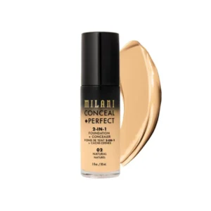 Milani Conceal + Perfect 2-In-1 Foundation - 02 Natural