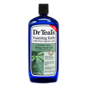 Dr Teal's Foaming Bath Cannabis Sativa Hemp Seed Oil 1000Ml