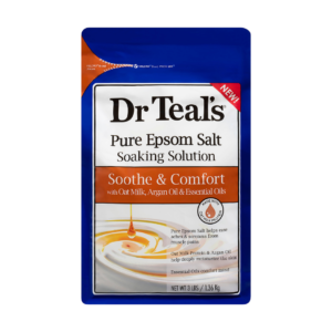 Dr Teal's Epsom Bath Salt Oat Milk & Argan Oil 1.36Kg
