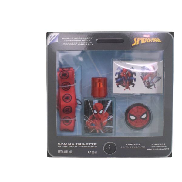 Air-Val Spiderman Set EDT 30ml + Lanyard + Stickers + Pop Socket