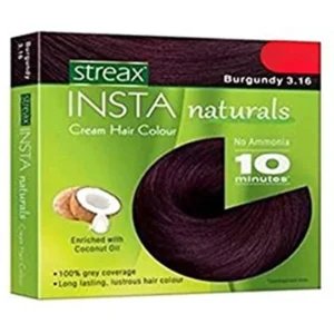Streax Insta Cream Hair Colour Burgundy 15ml