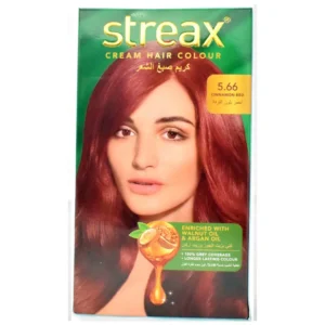 Streax Cream Hair Color - Cinnamon Red 5.66