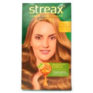 Streax Cream Hair Color - Golden Blonde 7.3