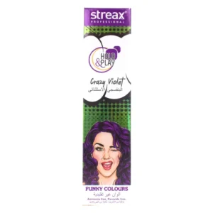 Streax Funky Clr Grazy Violet 100 G