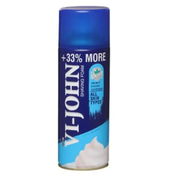 Vi-John Shaving Foam All Skin types 400G