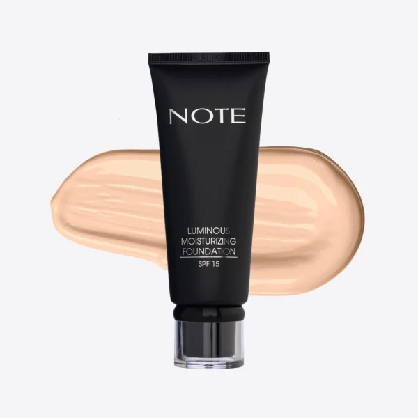 Note Luminous Moisturizing Foundation 02 Tube - Natural Beige