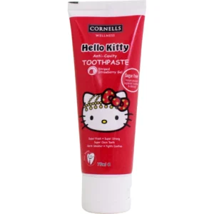 Cornells Hello Kitty Strawberry Gel Toothpaste 75Ml