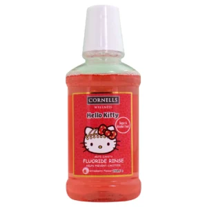 Cornells Hello Kitty Mouth Wash - Strawberry 250 Ml
