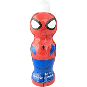 Air-Val Spider-Man Figure 1D Shower Gel & Shampoo 2In1 400 Ml