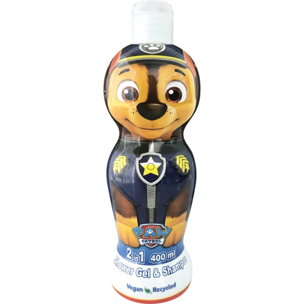 Air-Val Paw Patrol Shower Gel & Shampoo 1D Chase 400 Ml