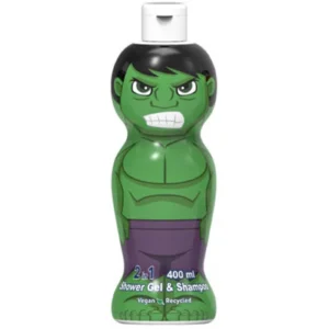 Air-Val Hulk Figure 1D Shower Gel & Shampoo 2In1 400 Ml