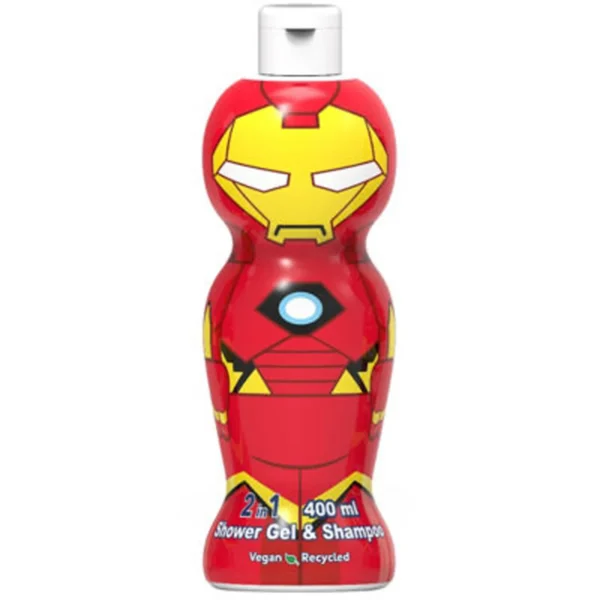 Air-Val Ironman Figure 1D Shower Gel & Shampoo 2In1 400 Ml