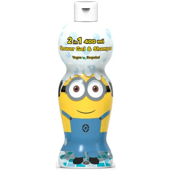 Air-Val Minions Figure 1D Shower Gel & Shampoo 2In1 400 Ml