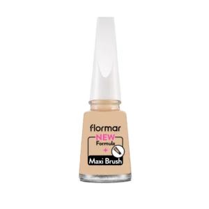Flormar Classic Nail Enamel with new improved formula & thicker brush - 246 Cream Silk