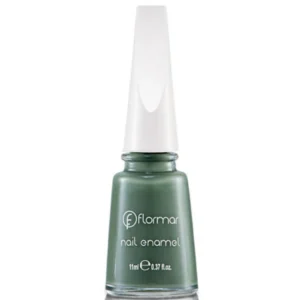 Flormar Classic Nail Enamel with new improved formula & thicker brush - 454 Army Glam