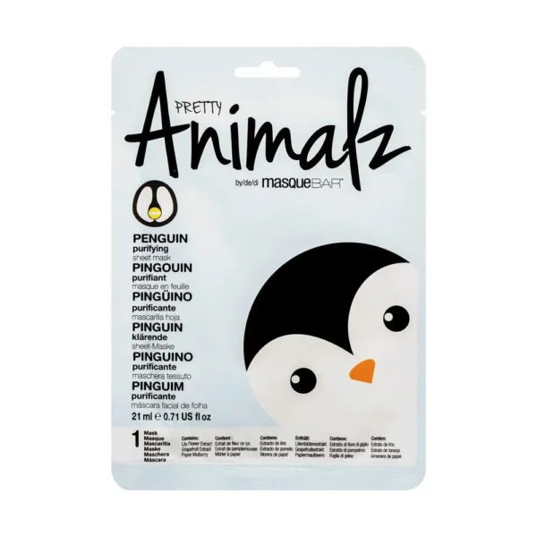 PRETTY ANIMALZ PENGUIN HOLIDAY ANIMALZ SHEET MASK