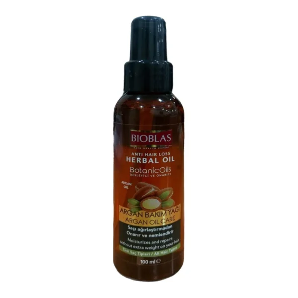 Bioblas Botanic Oils Organic Argan Hair Oil 100ml