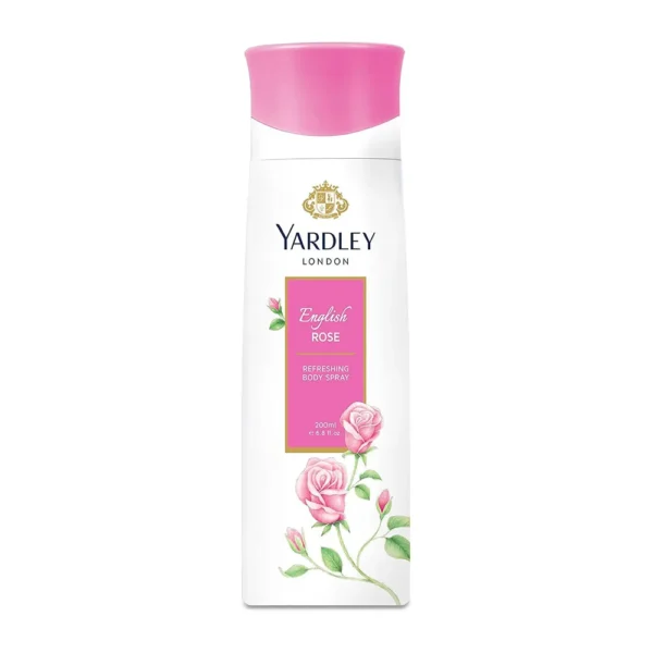 Yardley Body Spray English Rose 200Ml