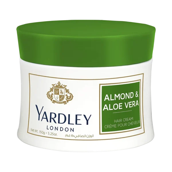 Yardley Hair Cream Almond& Aloevera 150Gm