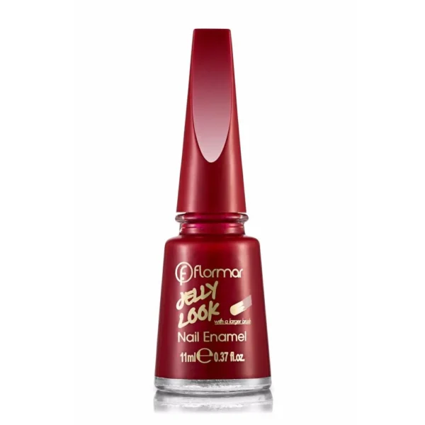 Flormar Jelly Look Nail Enamel - Jl05 Fire Red