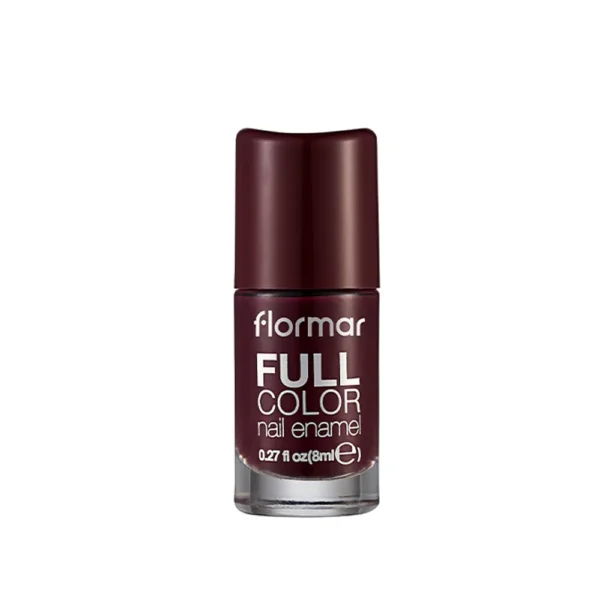 Flormar Full Color Nail Enamel - Fc40 Royal Maroon