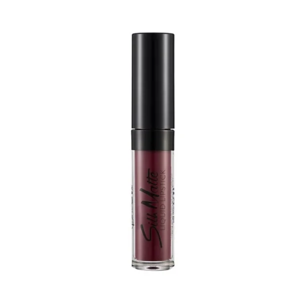 Flormar Silk Matte Liquid Lipstick - 08 Dark Violet