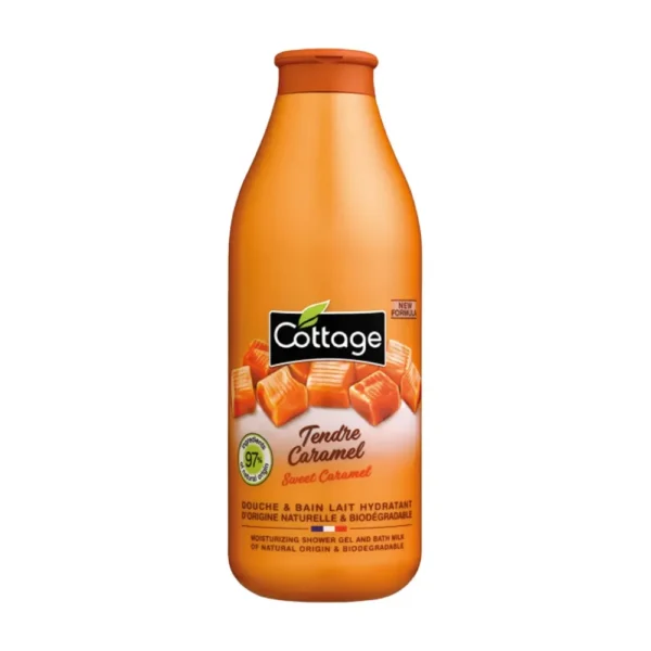 Cottage Moisturizing Shower Gel & Bath Milk? - Sweet Caramel 750 Ml