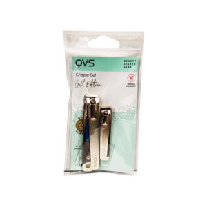 Truyu Qvs Gold Plated Nail Clipper Set With Curved Blades