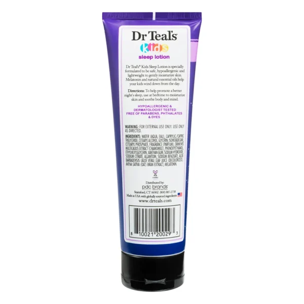 Dr Teal's Kids Body Lotion With Melatonin & Essential Oil 226.8Gm - Image 3